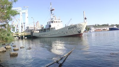 У Миколаєві завершили докову частину ремонту науково-дослідного судна