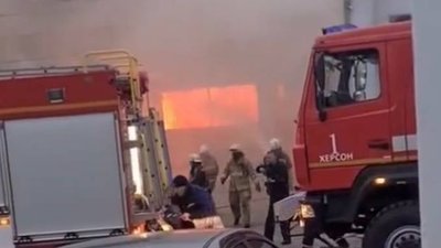 У середмісті Херсона сталася пожежа