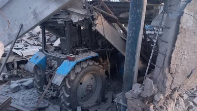 Наслідки обстрілів Донеччини 23 жовтня 2023 року. Фото: Facebook/Ігор Мороз