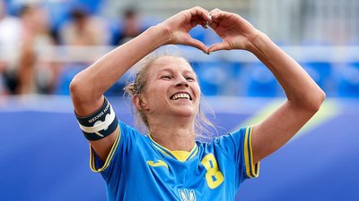 Жіноча збірна України з пляжного футболу вийшла до плей-оф Європейських ігор-2023
