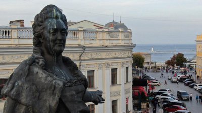 На сайті Президента України створили петицію за знесення пам’ятника Катерині II в Одесі