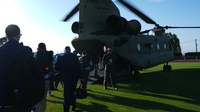 Вертольоти Дональда Трампа під час саміту G7