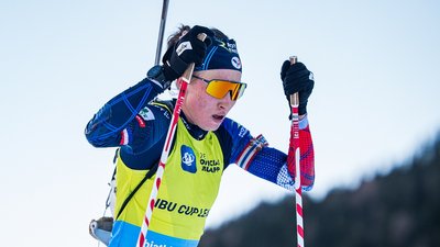 Паула Боте, біатлоністка збірної Франції в олімпійському сезоні 2025/26
