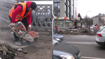 Безбар'єрний наземний пішохідний перехід облаштовують у центрі Рівного