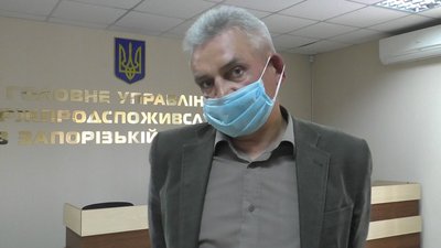 Олег Колеров, начальник відділу безпеки середовища життєдіяльності управління нагляду за дотриманням санітарного законодавства ГУ Держпродспоживслужби у Запорізькій області Олег Колеров, начальник відділу безпеки середовища життєдіяльності управління нагляду за дотриманням санітарного законодавства ГУ Держпродспоживслужби у Запорізькій області