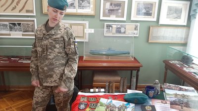 Експонати від миколаївських морпіхів поповнили фонд Музею суднобудування і флоту Експонати від миколаївських морпіхів поповнили фонд Музею суднобудування і флоту