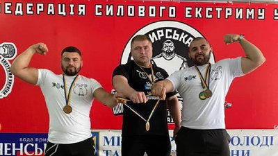 Збірна Прикарпаття - третя на чемпіонаті України з богатирського багатоборства