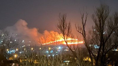 У одному з районів Чернівців виникла пожежа