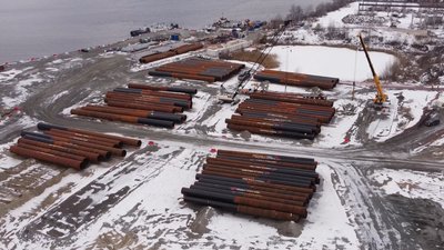 Будівництво мосту у Кременчуці: що зробили Будівництво мосту у Кременчуці: що зробили