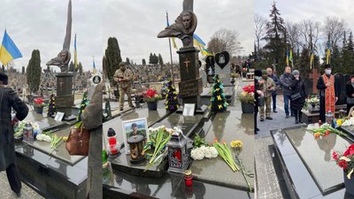У Тернополі пом'янули загиблого на сході Олександра Орляка