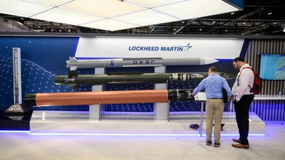BARAK (вгорі), PAC-3 MSE (в центрі) і THAAD (внизу) від компанії Lockheed Martin