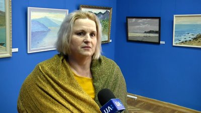 У Житомирі презентували виставку кримських пейзажів У Житомирі презентували виставку кримських пейзажів