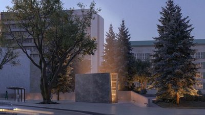 Проєкт громадського простору пам'яті Євгена Коновальця Проєкт громадського простору пам'яті Євгена Коновальця
