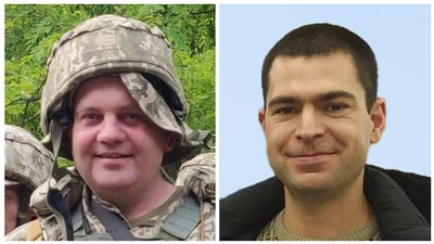 У боях за Україну загинули бійці з Дніпропетровщини Олександр Хейлик та Анатолій Гупка