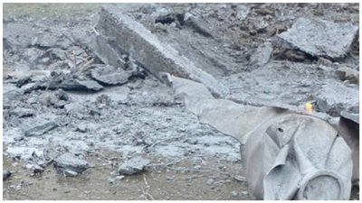 Бомба ОДАБ-1500 у центрі Краматорська