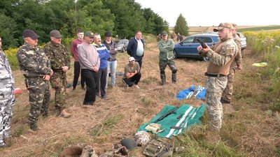 Вишкіл для цивільних на Рівненщині, 19 серпня 2025.