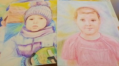 "Найбільше мене вразили очі". У Кропивницькому художник з Маріуполя презентував портрети дітей "Найбільше мене вразили очі". У Кропивницькому художник з Маріуполя презентував портрети дітей