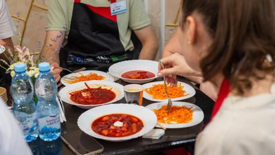 Борщ та морква по корейськи