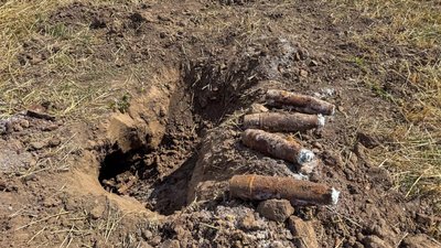 18 боєприпасів часів Другої світової війни виявив житель Рівненщини на присадибній ділянці