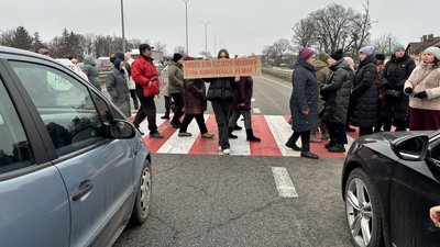 Житомир, Березина, акція протесту, 19 грудня 2025 року