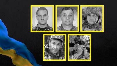 Прощання з загиблими бійцями на Чернігівщині 14 квітня 2026 року