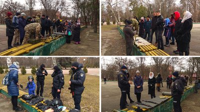 Кропивничан вчили діяти у випадку надзвичайної ситуації та військових дій Кропивничан вчили діяти у випадку надзвичайної ситуації та військових дій