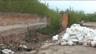 Під Сумами горіло звалище медвідходів Під Сумами горіло звалище медвідходів