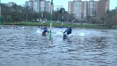 Вінницькі спортсмени готуються до обласного чемпіонату з веслувального слалому