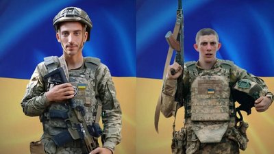 Полеглі військові Василь Гуцул та Богдан Пантя