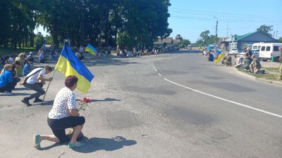 Прощання з Ігорем Машковичем в Городні Прощання з Ігорем Машковичем в Городні