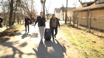 У Житомирі близько сотні людей долучилися до акції "Чистий день"