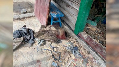 Наслідки обстрілу приватного будинку в Галаганівці Наслідки обстрілу приватного будинку в Галаганівці