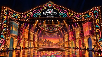 Візуальне оформлення "Дитячого Євробачення-2026»