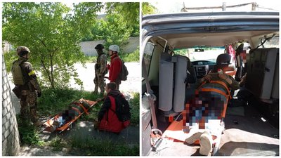 На Луганщині російські військові обстріляли машину швидкої з пораненою жінкою