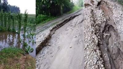 На Тернопільщині через негоду підтопило 4 господарства