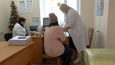 У кабінеті сімейного лікаря