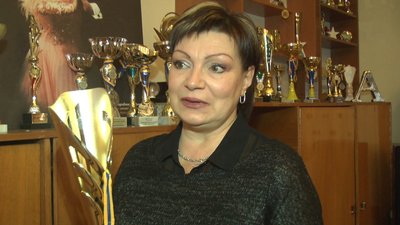 Остання, перед карантином, нагорода "Альборадо" - гран-прі танцювального конкурсу, що проходив у Івано-Франківську. Фото: Суспільне. Остання, перед карантином, нагорода "Альборадо" - гран-прі танцювального конкурсу, що проходив у Івано-Франківську. Фото: Суспільне.