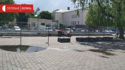 До дня міста у Луцьку буде музичний фонтан До дня міста у Луцьку буде музичний фонтан