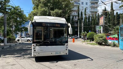 частину рейсів тролейбусу "Сімферополь - Алушта" скасували