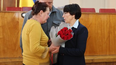 В Умані посмертно нагородили загиблих захисників