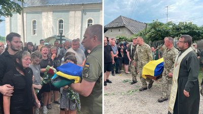 Прощання із захисником Василем Тоні