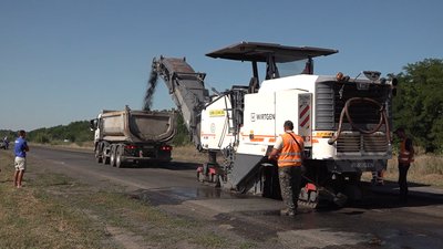 На в'їзді до Черкас розпочали ремонт дороги
