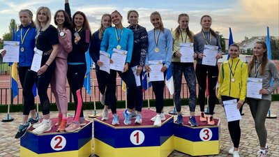 Сум'яни здобули медалі на молодіжному чемпіонаті з естафетного бігу