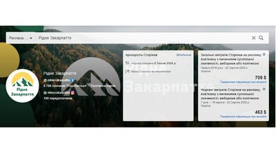 "Опора" підрахувала, скільки витрачають на рекламу у Facebook закарпатські політики перед виборами "Опора" підрахувала, скільки витрачають на рекламу у Facebook закарпатські політики перед виборами