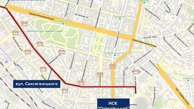 У Києві обмежать рух транспорту через пробіг та зйомки фільму. Де саме
