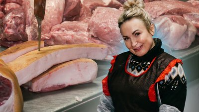 Що кажуть продавці та покупці про ціни на свіже м’ясо та сало на ринку у Рівному