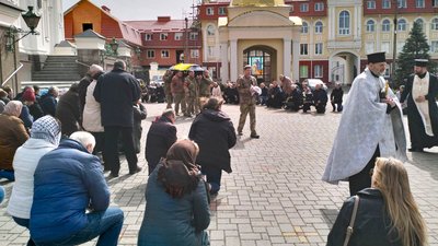 Прощання з Ігорем Журавлем у Луцьку Прощання з Ігорем Журавлем у Луцьку
