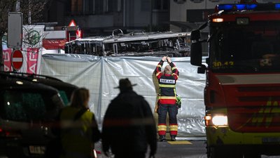 Пожежа автобуса у Швейцарії