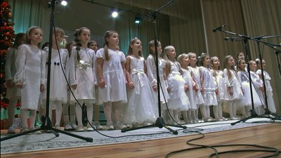 Напередодні Різдва в музичній школі у Луцьку організували святковий концерт