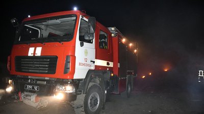 На Миколаївщині горить сміттєзвалище На Миколаївщині горить сміттєзвалище